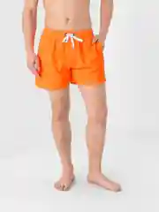 Оранжевый мужские пляжные шорты