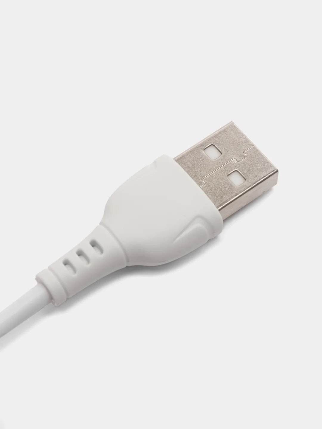 Белый кабель для зарядки Borofone BX51 Type-C, MicroUSB, Lightning для Android и iPhone до 3А