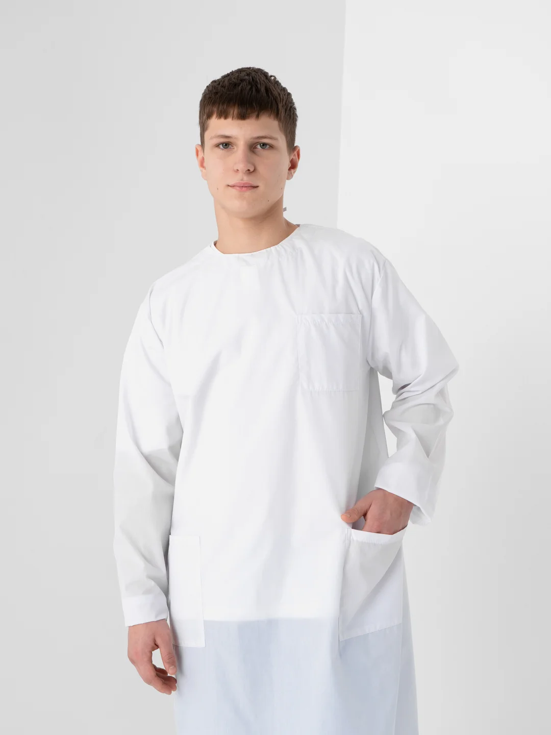 Белый халат хирургический Белый