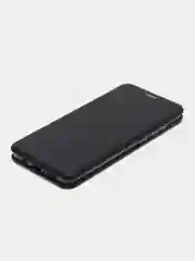 Черный чехол книжка для Xiaomi Redmi Note 8 Pro, Редми Ноут 8 Про