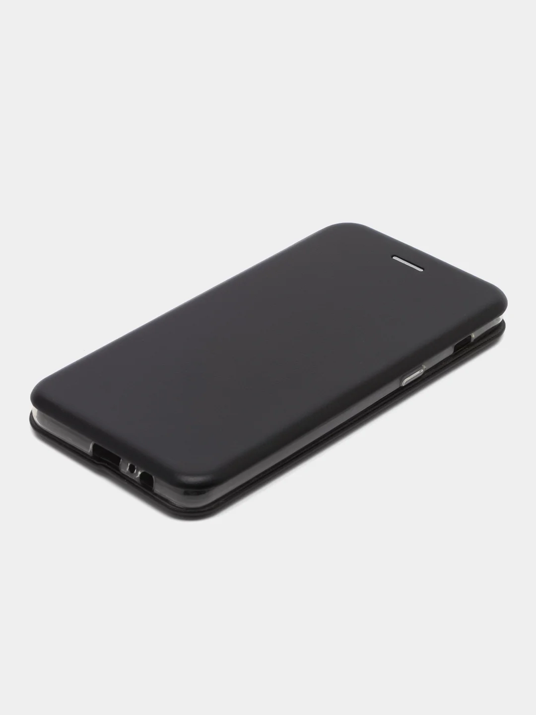 Черный чехол книжка для Samsung Galaxy A8 Plus 2018, Самсунг А8+