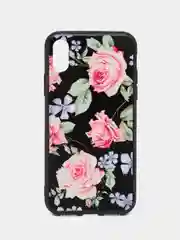 Черный чехол для Iphone 6 / 6s / 7 / 8 / 7+ / 8+ / X / XS