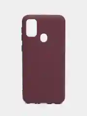 Бордовый чехол Silicone Case для Samsung M51, M31s, M31, M21, Самсунг
