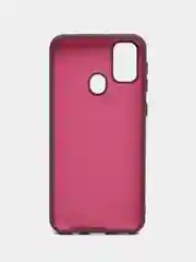 Бордовый чехол Silicone Case для Samsung M51, M31s, M31, M21, Самсунг