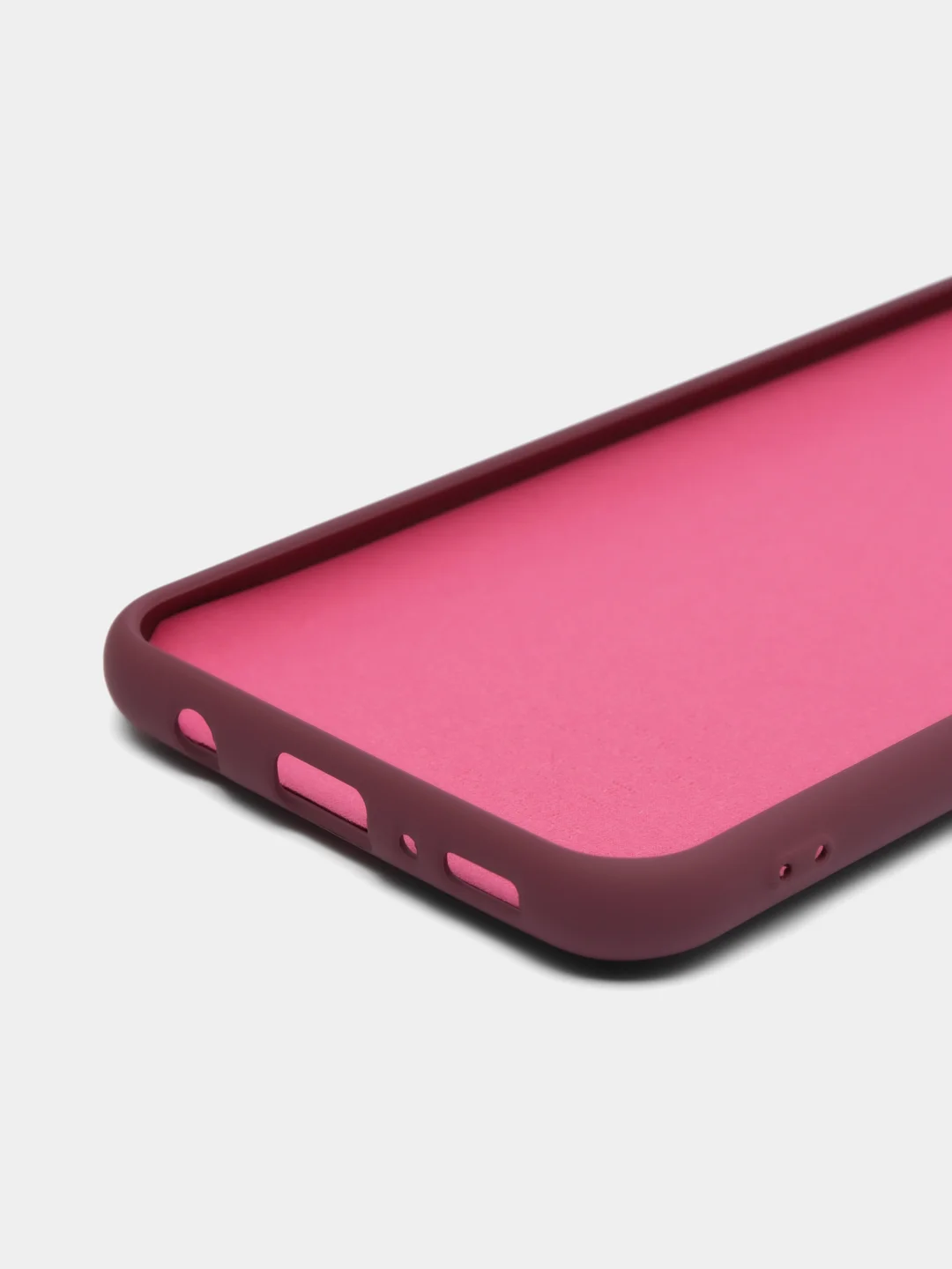 Бордовый чехол Silicone Case для Samsung M51, M31s, M31, M21, Самсунг