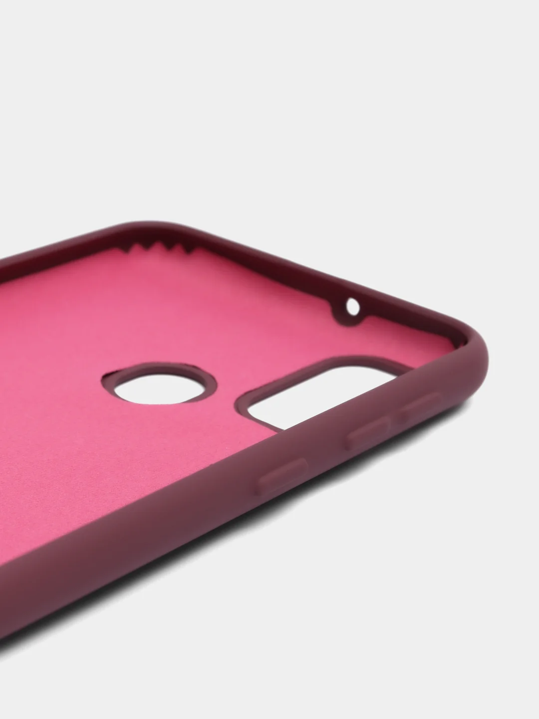 Бордовый чехол Silicone Case для Samsung M51, M31s, M31, M21, Самсунг