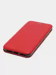 Красный чехол-книжка для Xiaomi Note 6, Ноут 6