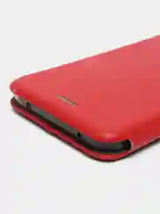 Красный чехол книжка для Xiaomi Redmi 8, Редми 8
