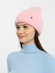 Розовый шапка женская "Жюли"