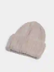 Бежевый шапка женская Малага, из ангоры