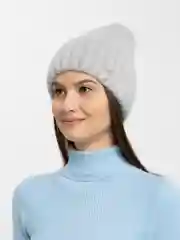 Серебряный шапка женская Малага, из ангоры