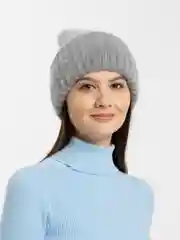 Серый шапка женская "Жюли"