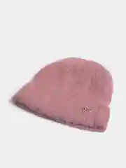 Коралловый шапка женская на флисовом подкладе Элегия