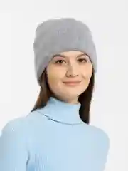 Серебряный шапка женская на флисовом подкладе Элегия