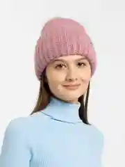 Коралловый шапка женская "Жюли"