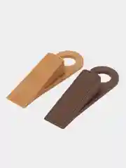 Фиксатор дверей, напольный, 2 шт, 13 см, ТПР, 2 цвета