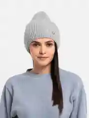 Серебряный шапка женская вязаная Sifiya, из ангоры