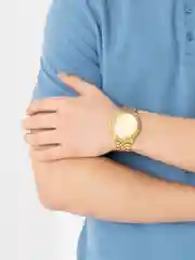Бронзовый часы мужские, классические, с коробкой