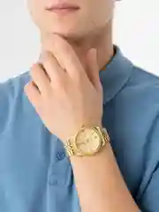 Бронзовый часы мужские, классические, с коробкой