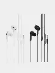 Черный наушники с микрофоном Borofone BM30 PRO Lightning, Jack 3.5 mm