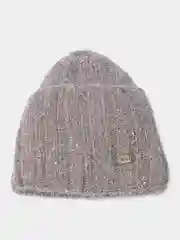 Карамельный шапка женская "Виктория", на флисовом подкладе