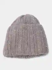 Карамельный шапка женская "Виктория", на флисовом подкладе