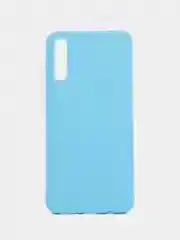 Голубой чехол Samsung Galaxy A50, A50s, A30s (Самсунг Галакси А50, А30С), прозрачный