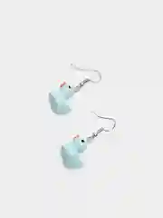 Мятный серьги "Утята"