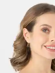 Серьги черные "Змеи"