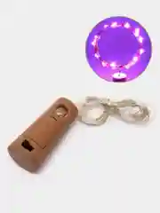 Фиолетовый гирлянда "Пробка", 20 LED, 2 м
