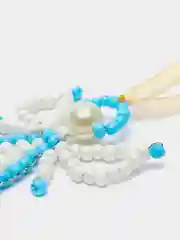 Голубой елочные игрушки Ангелочки/украшения из бисера