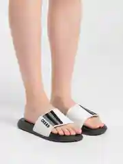 Белый сланцы мужские, сланцы женские IZI, размеры 38-45
