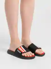 Красный сланцы мужские, сланцы женские IZI, размеры 38-45