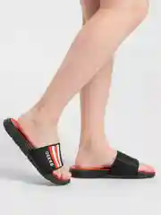 Красный сланцы мужские, сланцы женские IZI, размеры 38-45