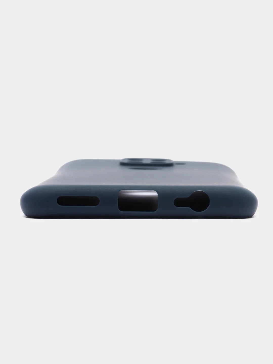 Синий чехол для Xiaomi Redmi Note 9, Сяоми Редми Нот 9 силиконовый, цветной матовый