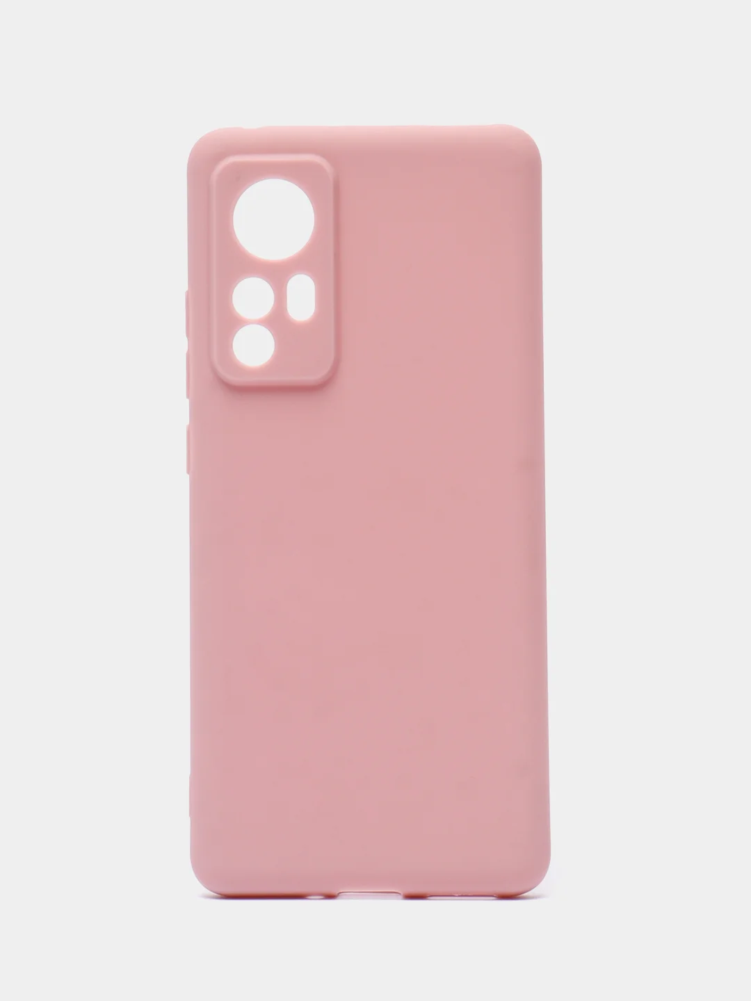Коралловый меланж чехол Xiaomi 12 / 12X / 12S Сяоми 12 / 12Х / 12С силиконовый, цветной, матовый