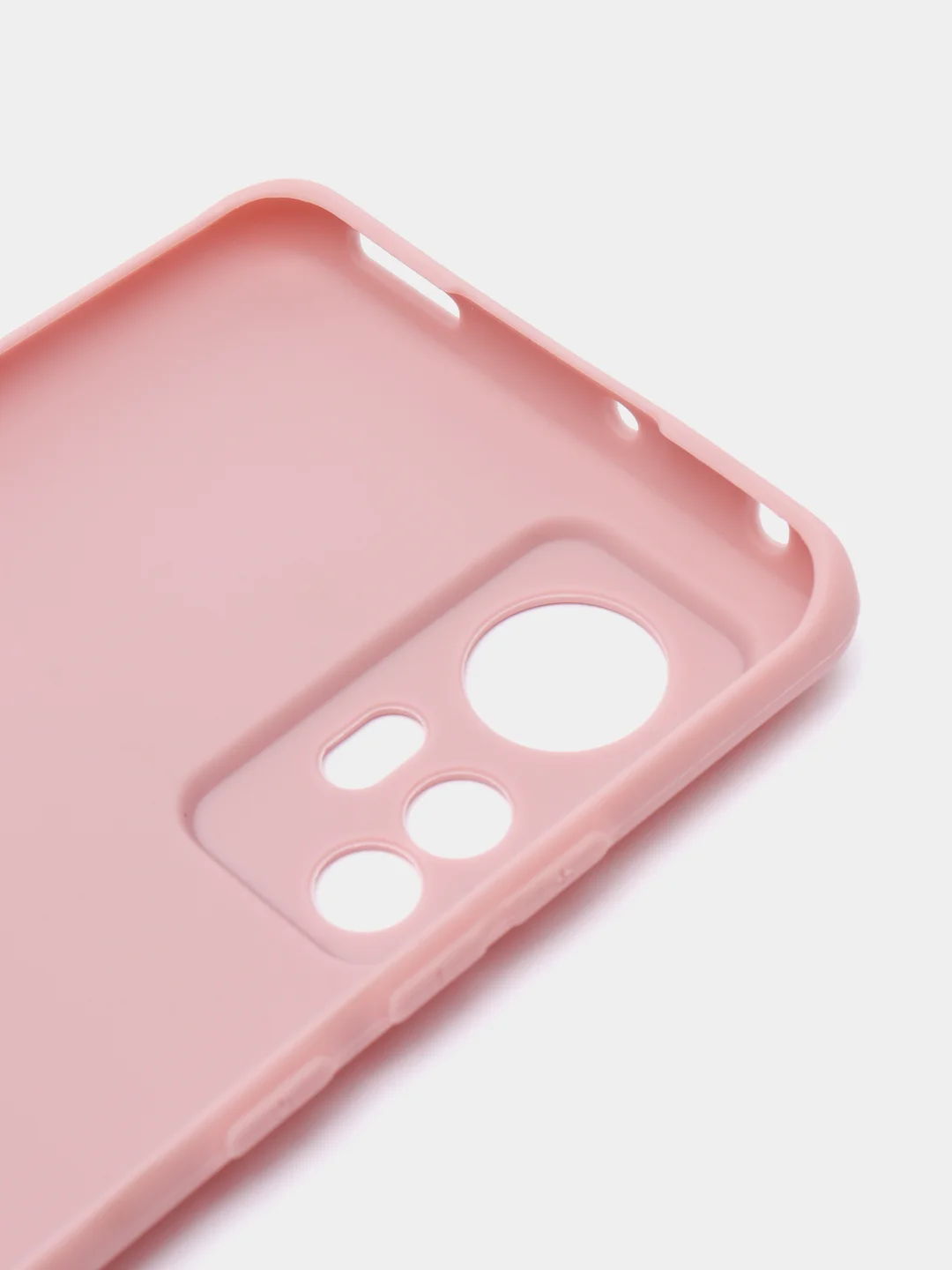 Коралловый меланж чехол Xiaomi 12 / 12X / 12S Сяоми 12 / 12Х / 12С силиконовый, цветной, матовый