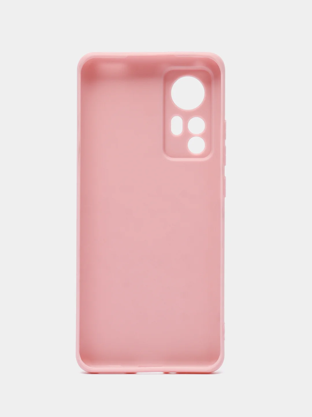 Коралловый меланж чехол Xiaomi 12 / 12X / 12S Сяоми 12 / 12Х / 12С силиконовый, цветной, матовый