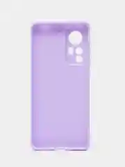 Лавандовый чехол Xiaomi 12 / 12X / 12S Сяоми 12 / 12Х / 12С силиконовый, цветной, матовый