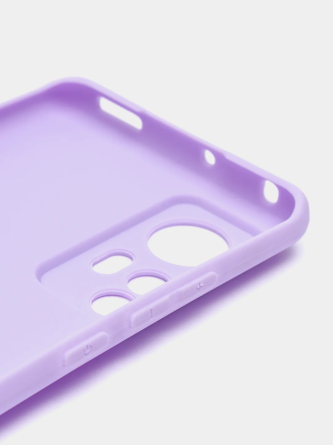 Лавандовый чехол Xiaomi 12 / 12X / 12S Сяоми 12 / 12Х / 12С силиконовый, цветной, матовый