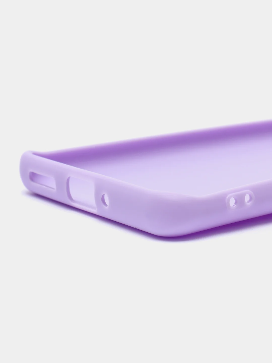 Лавандовый чехол Xiaomi 12 / 12X / 12S Сяоми 12 / 12Х / 12С силиконовый, цветной, матовый