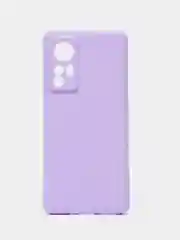 Лавандовый чехол Xiaomi 12 / 12X / 12S Сяоми 12 / 12Х / 12С силиконовый, цветной, матовый