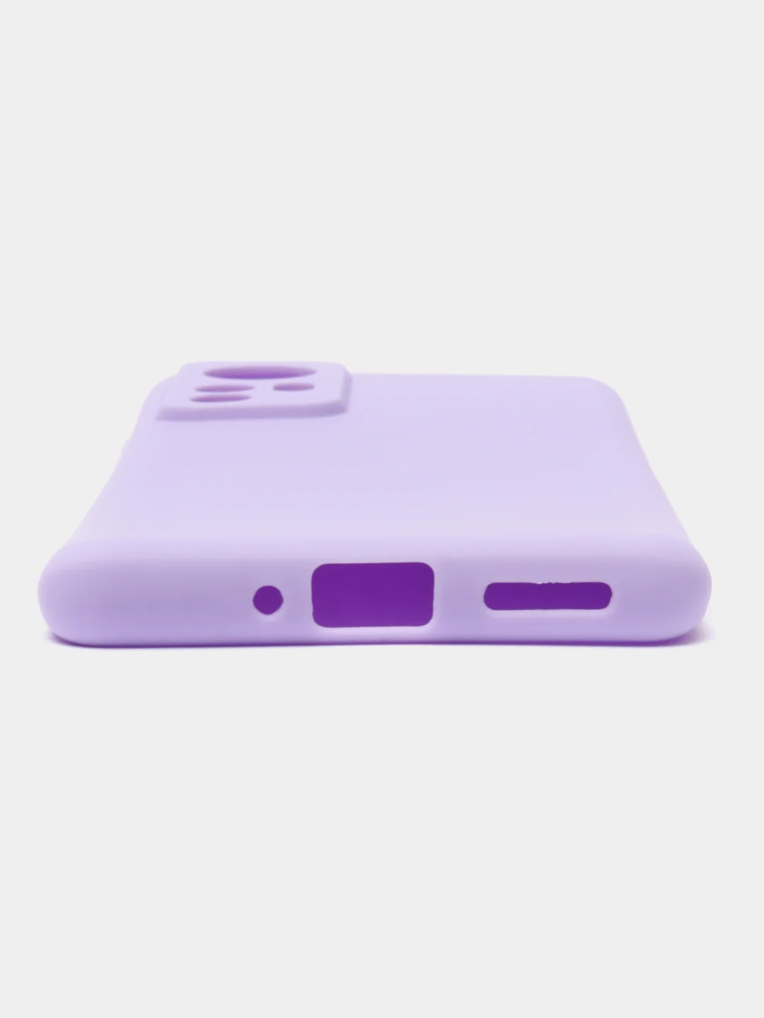Лавандовый чехол Xiaomi 12 / 12X / 12S Сяоми 12 / 12Х / 12С силиконовый, цветной, матовый