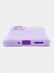 Лавандовый чехол Xiaomi 12 / 12X / 12S Сяоми 12 / 12Х / 12С силиконовый, цветной, матовый