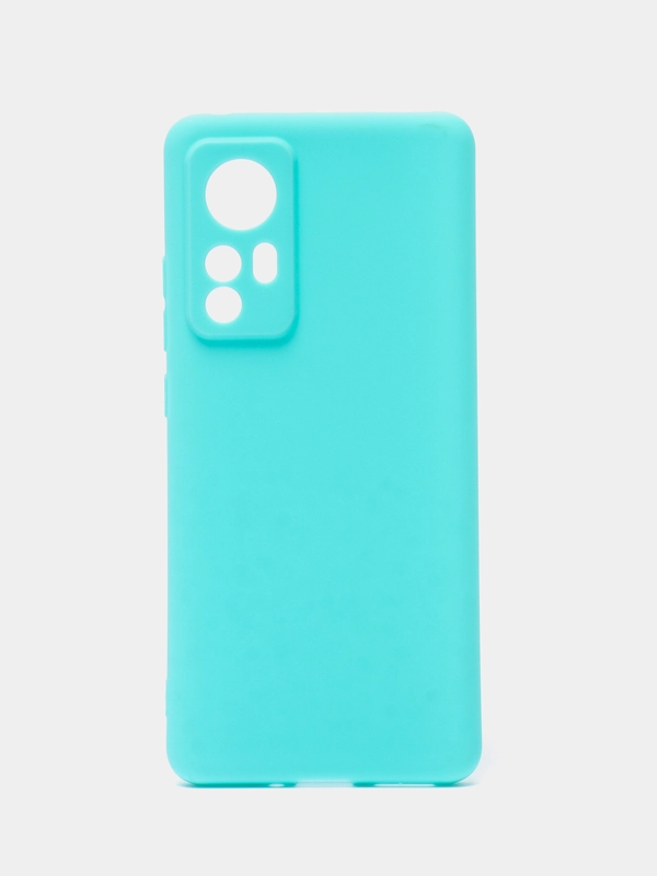 Чехол Xiaomi 12 / 12X / 12S Сяоми 12 / 12Х / 12С силиконовый, цветной, матовый