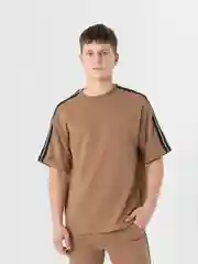 Карамельный костюм мужской с шортами