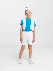 Белый карнавальный костюм Зайчик
