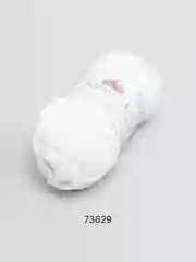 Белый пряжа плюшевая Himalaya "Baby Soft", 100% полиэстер, 115 м, 50 г