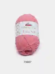 Кораллово-розовый пряжа плюшевая Himalaya "Baby Soft", 100% полиэстер, 115 м, 50 г