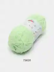 Мятный пряжа плюшевая Himalaya "Baby Soft", 100% полиэстер, 115 м, 50 г